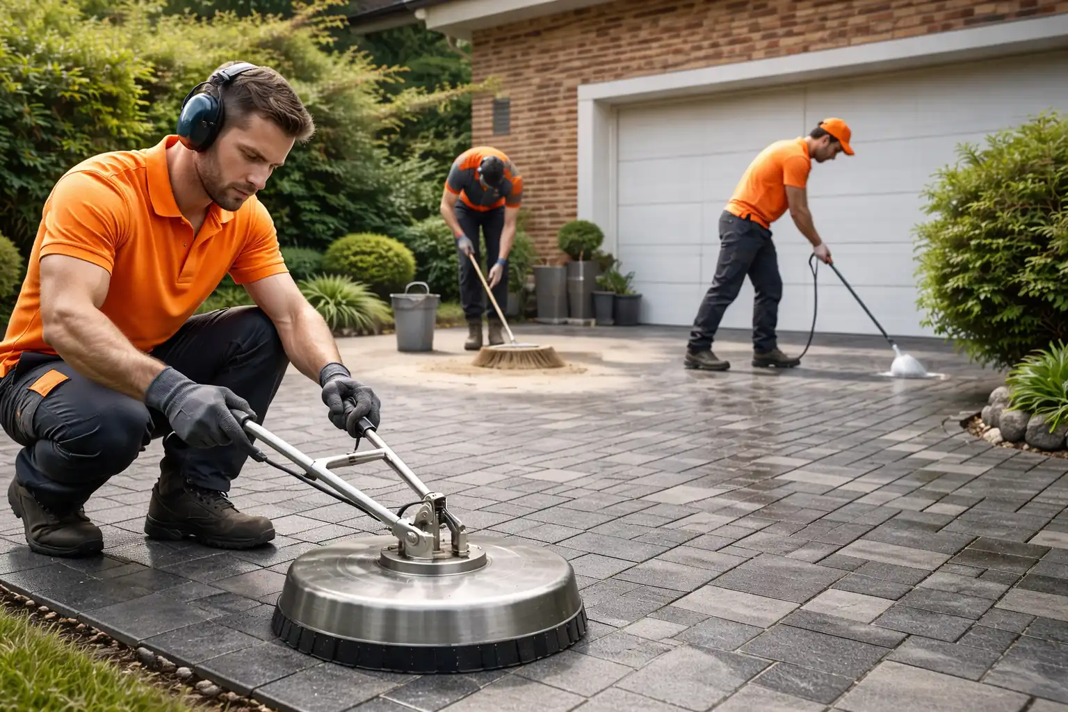 Block Paving Cleaning & Restoration
