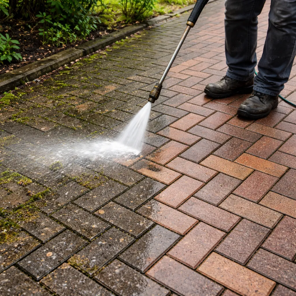 Professional Block Paving Cleaning
